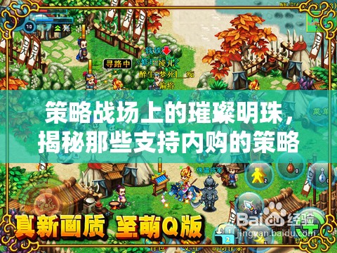 策略戰(zhàn)場(chǎng)上的璀璨明珠，揭秘支持內(nèi)購(gòu)的策略游戲
