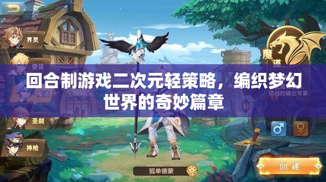 編織夢(mèng)幻，二次元輕策略回合制游戲的奇妙篇章  第2張