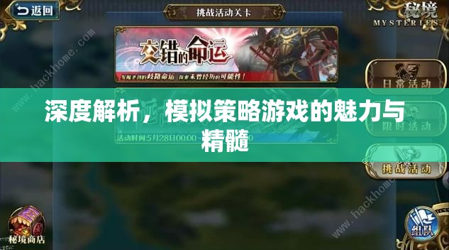 深度探索，模擬策略游戲的魅力與精髓