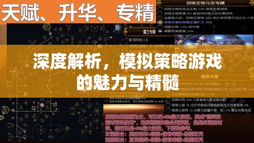 深度探索，模擬策略游戲的魅力與精髓