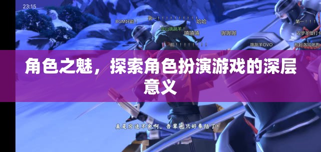 角色之魅，探索角色扮演游戲的深層意義  第3張