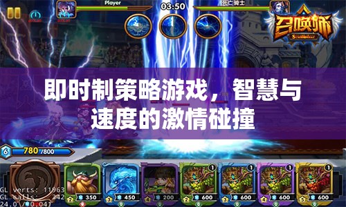即時(shí)制策略游戲，智慧與速度的激情碰撞