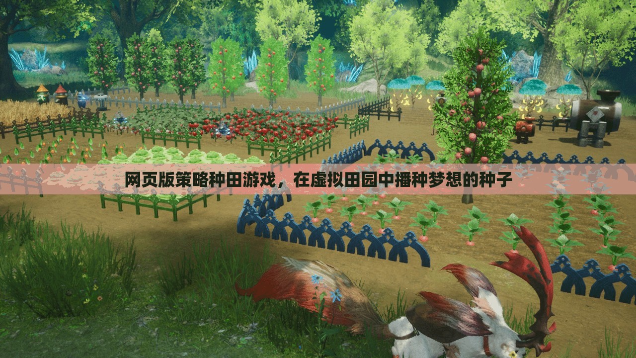 網(wǎng)頁版策略種田游戲，在虛擬田園中播種夢想的種子