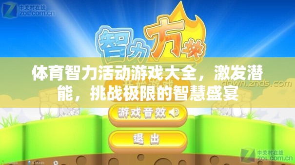 智慧挑戰(zhàn)，體育智力活動游戲大全，激發(fā)潛能的盛宴