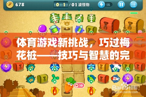 巧過(guò)梅花樁，體育游戲新挑戰(zhàn)中的技巧與智慧完美融合