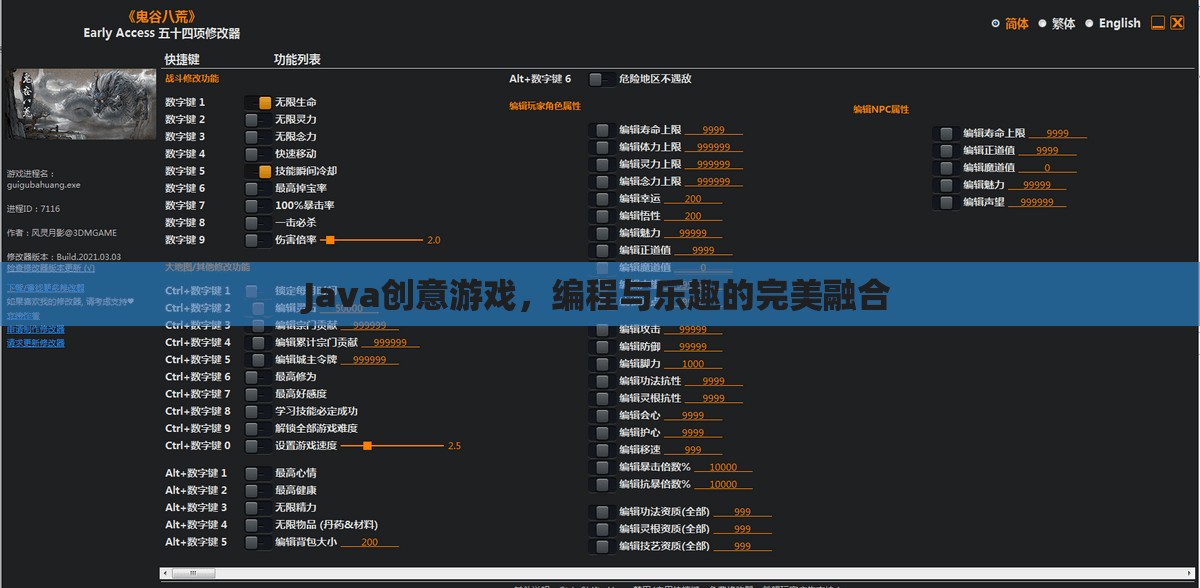 Java創(chuàng)意游戲，編程與樂(lè)趣的完美融合  第2張