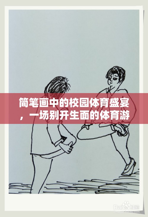 簡筆畫中的校園體育盛宴，一場別開生面的體育游戲介紹