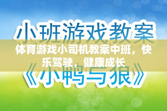 快樂駕駛，健康成長——中班體育游戲小司機(jī)教案