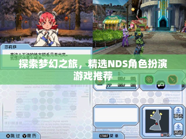夢(mèng)幻之旅，精選NDS角色扮演游戲推薦