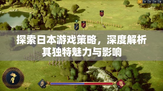 探索日本游戲策略，深度解析其獨(dú)特魅力與全球影響