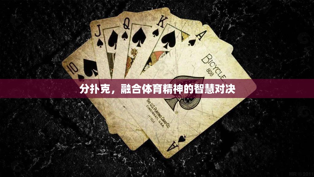 智慧與體育精神的碰撞，分撲克中的智慧對決