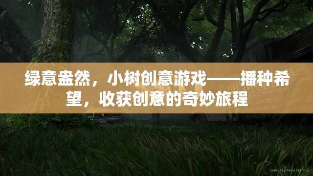 綠意盎然，小樹創(chuàng)意游戲——播種希望，收獲創(chuàng)意的奇妙旅程