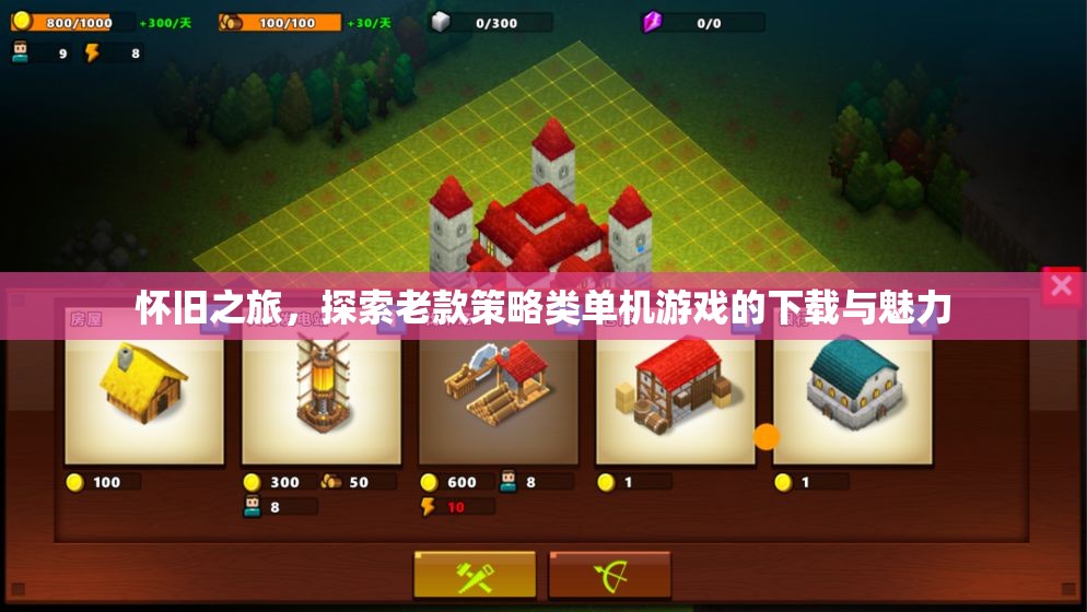 懷舊之旅，探索老款策略類單機(jī)游戲的下載與魅力