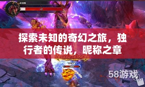 獨(dú)行者的奇幻之旅，探索未知的昵稱之章