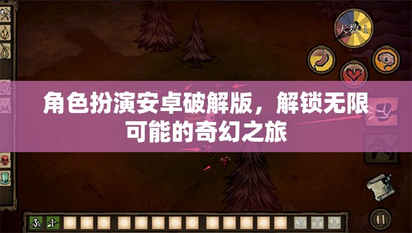 解鎖無(wú)限可能，角色扮演安卓破解版奇幻之旅