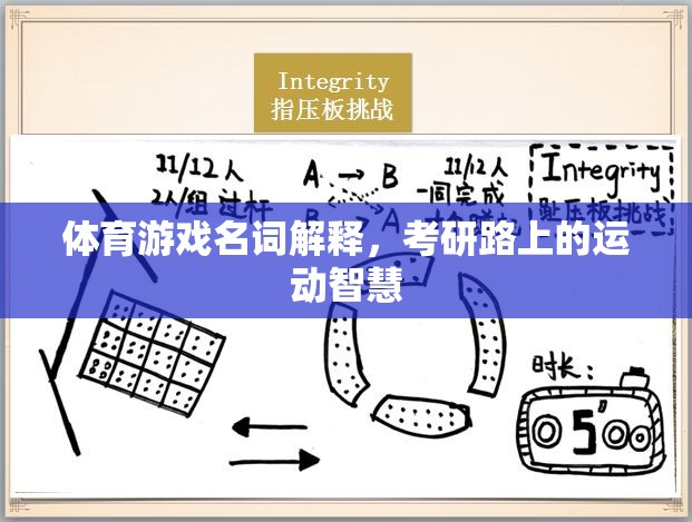 考研路上的運(yùn)動(dòng)智慧，體育游戲名詞解析