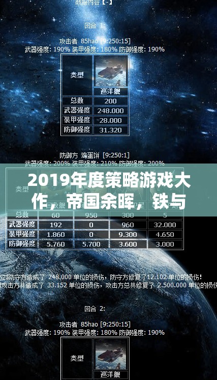 重塑歷史版圖的智慧較量，2019年度策略游戲大作帝國余暉，鐵與血
