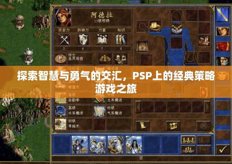 PSP經(jīng)典策略游戲，智慧與勇氣的交匯之旅