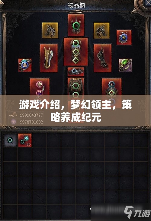 夢幻領(lǐng)主，策略養(yǎng)成紀(jì)元，打造你的帝國傳奇