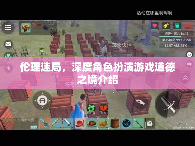 倫理迷局，深度角色扮演游戲中的道德之境探索