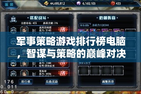智謀與策略的巔峰對(duì)決，電腦軍事策略游戲排行榜  第2張