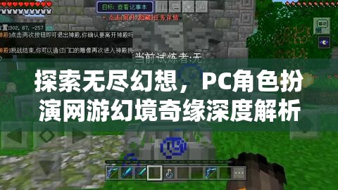 幻境奇緣，深度解析PC角色扮演網游的無限幻想之旅