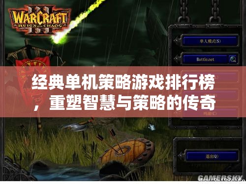 重塑智慧與策略的傳奇，經典單機策略游戲排行榜