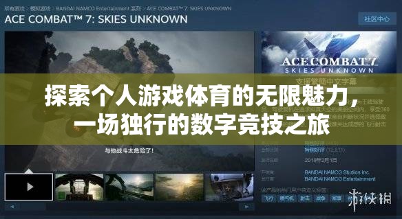 獨(dú)行數(shù)字競技，探索個人游戲體育的無限魅力