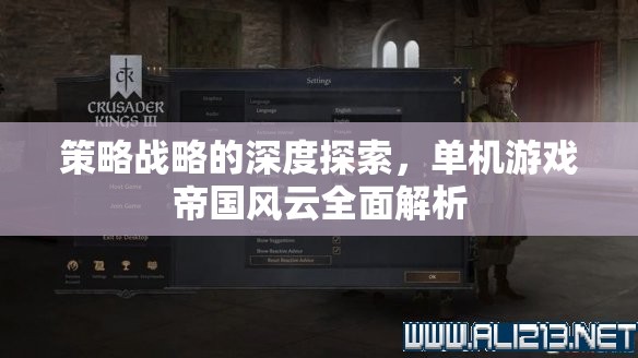 帝國風(fēng)云，單機游戲中的策略與戰(zhàn)略深度解析