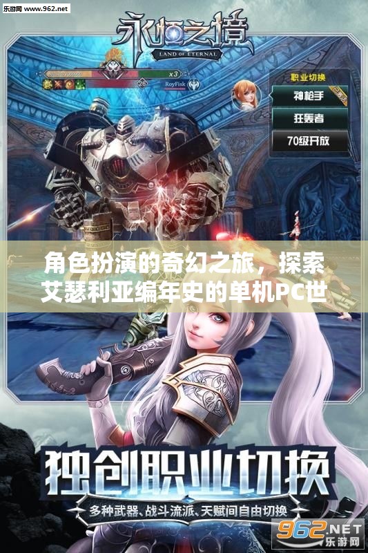 艾瑟利亞編年史，角色扮演的奇幻冒險(xiǎn)之旅