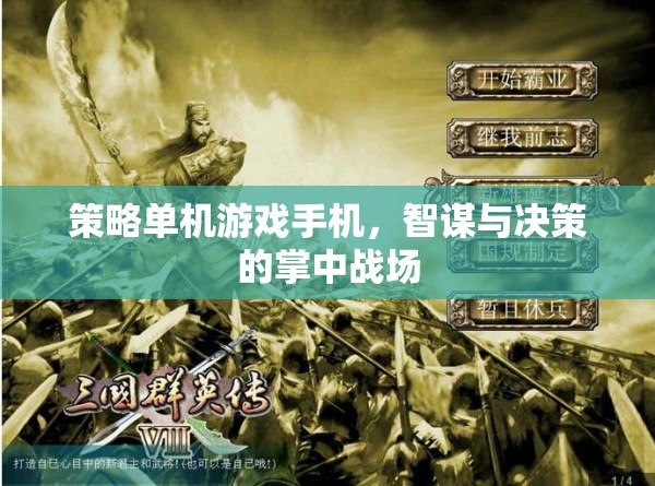 掌中智謀，策略單機(jī)游戲在移動(dòng)設(shè)備上的決策戰(zhàn)場(chǎng)