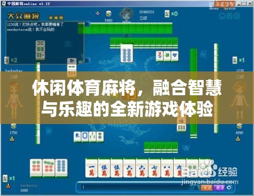 智慧與樂趣并重，全新休閑體育麻將游戲體驗