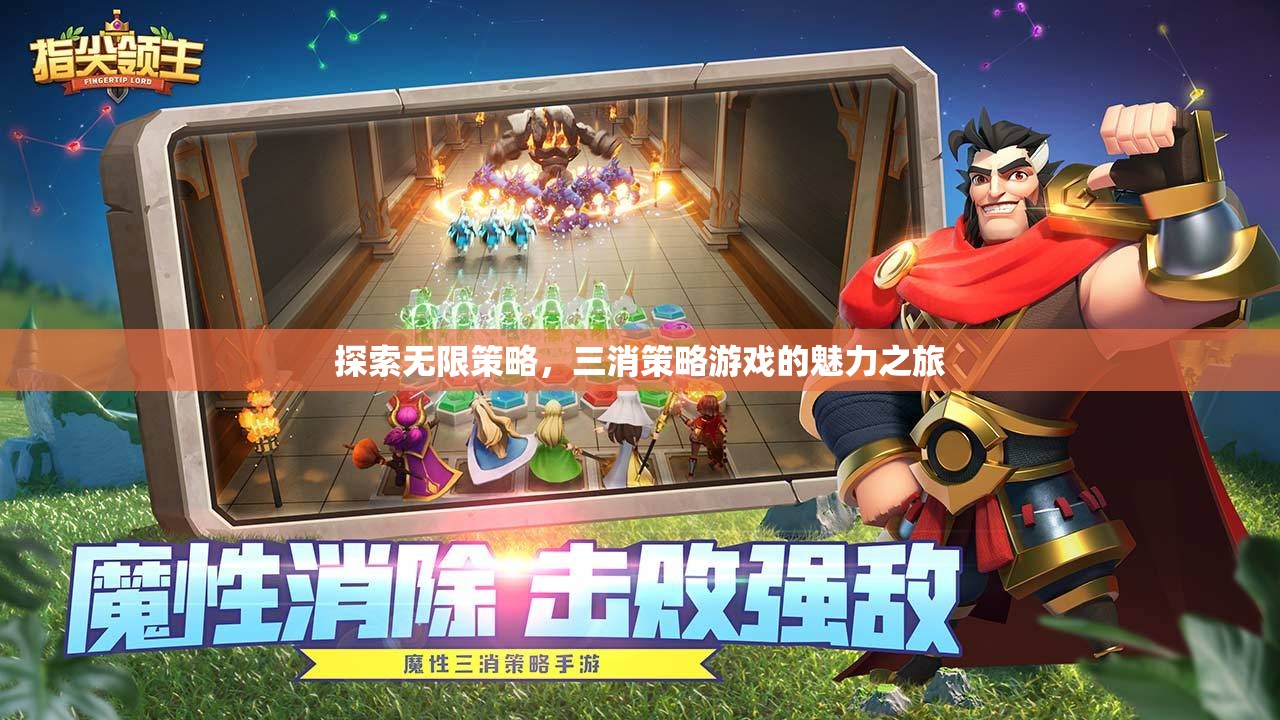 探索無限策略，三消策略游戲的魅力之旅