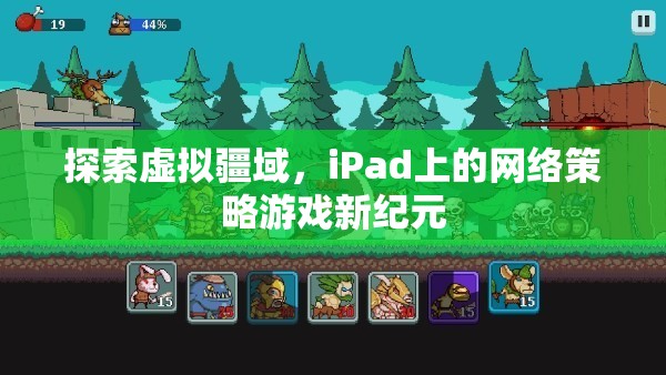 iPad上的網(wǎng)絡(luò)策略游戲，探索虛擬疆域的新紀(jì)元