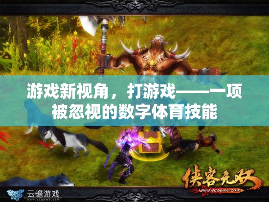 游戲新視角，打游戲——被忽視的數(shù)字體育技能