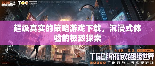 沉浸式策略盛宴，探索超級真實游戲下載的極致體驗