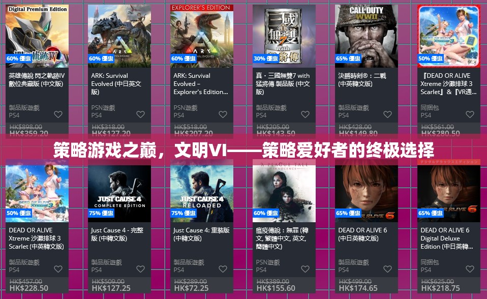 文明VI，策略游戲之巔的終極選擇