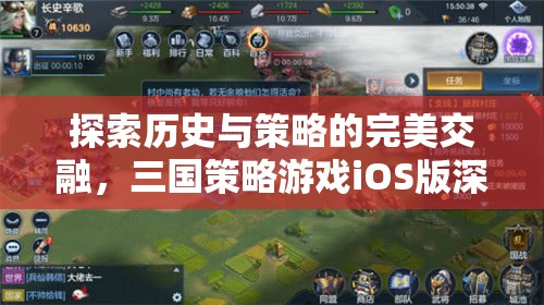 探索歷史與策略的完美交融，三國(guó)策略游戲iOS版深度解析