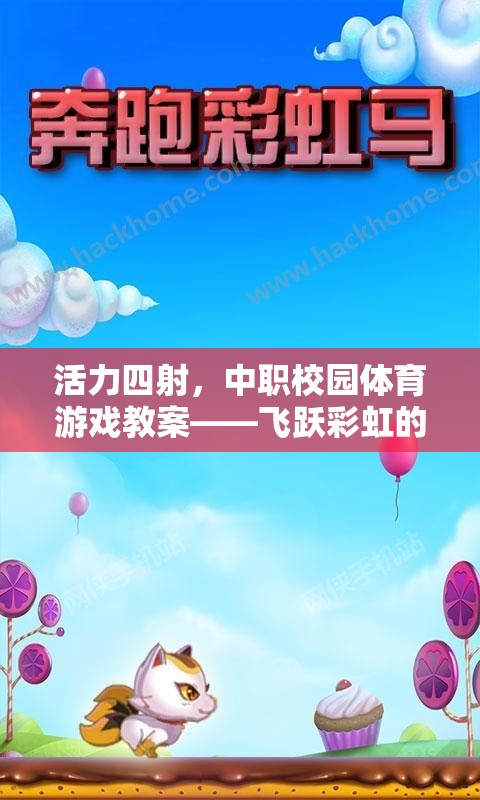 活力四射，中職校園體育游戲教案——飛躍彩虹的快樂之旅