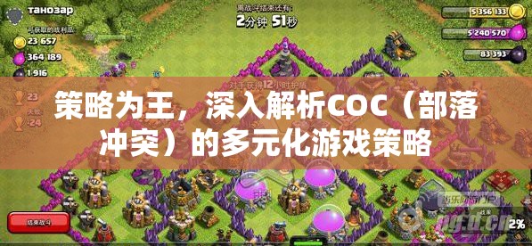 策略為王，深入探索COC（部落沖突）的多元化游戲策略