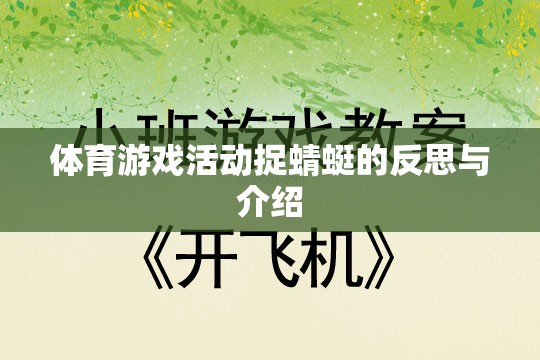 捉蜻蜓，一項體育游戲活動的反思與介紹