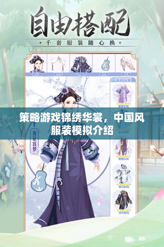 錦繡華裳，中國風(fēng)服裝模擬策略游戲