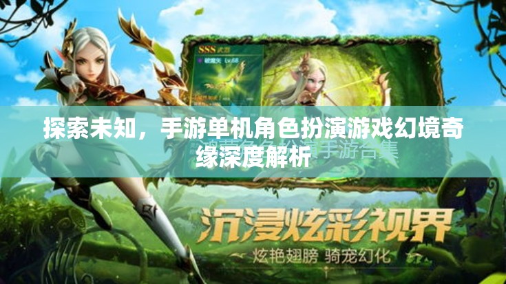 幻境奇緣，深度解析手游單機(jī)角色扮演游戲的未知探索之旅