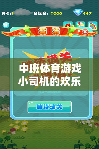 小司機歡樂旅程，中班體育游戲中的運動與社交技能培養(yǎng)