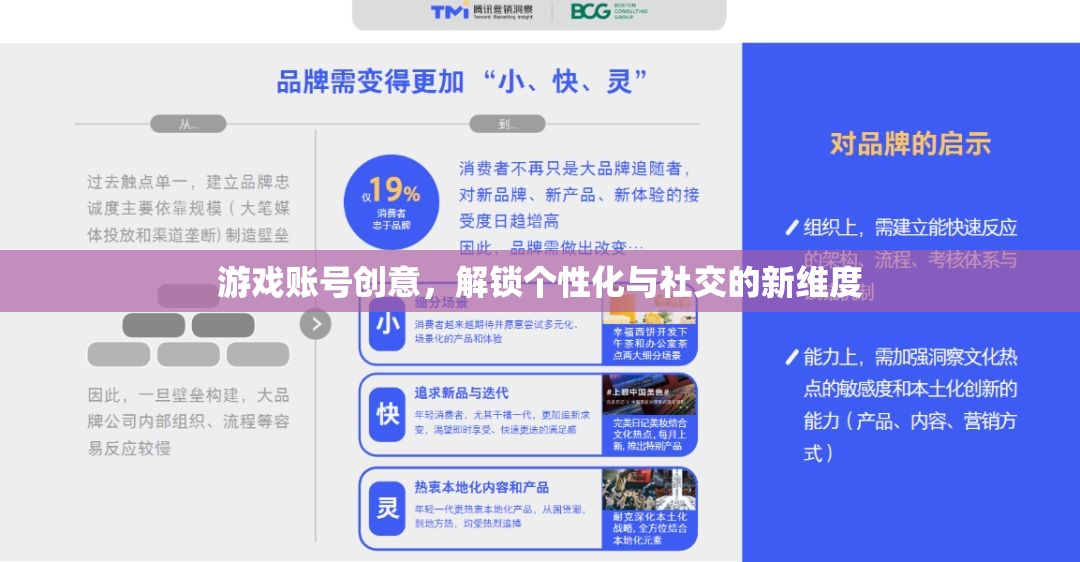 解鎖個(gè)性化與社交新維度，游戲賬號的創(chuàng)意設(shè)計(jì)