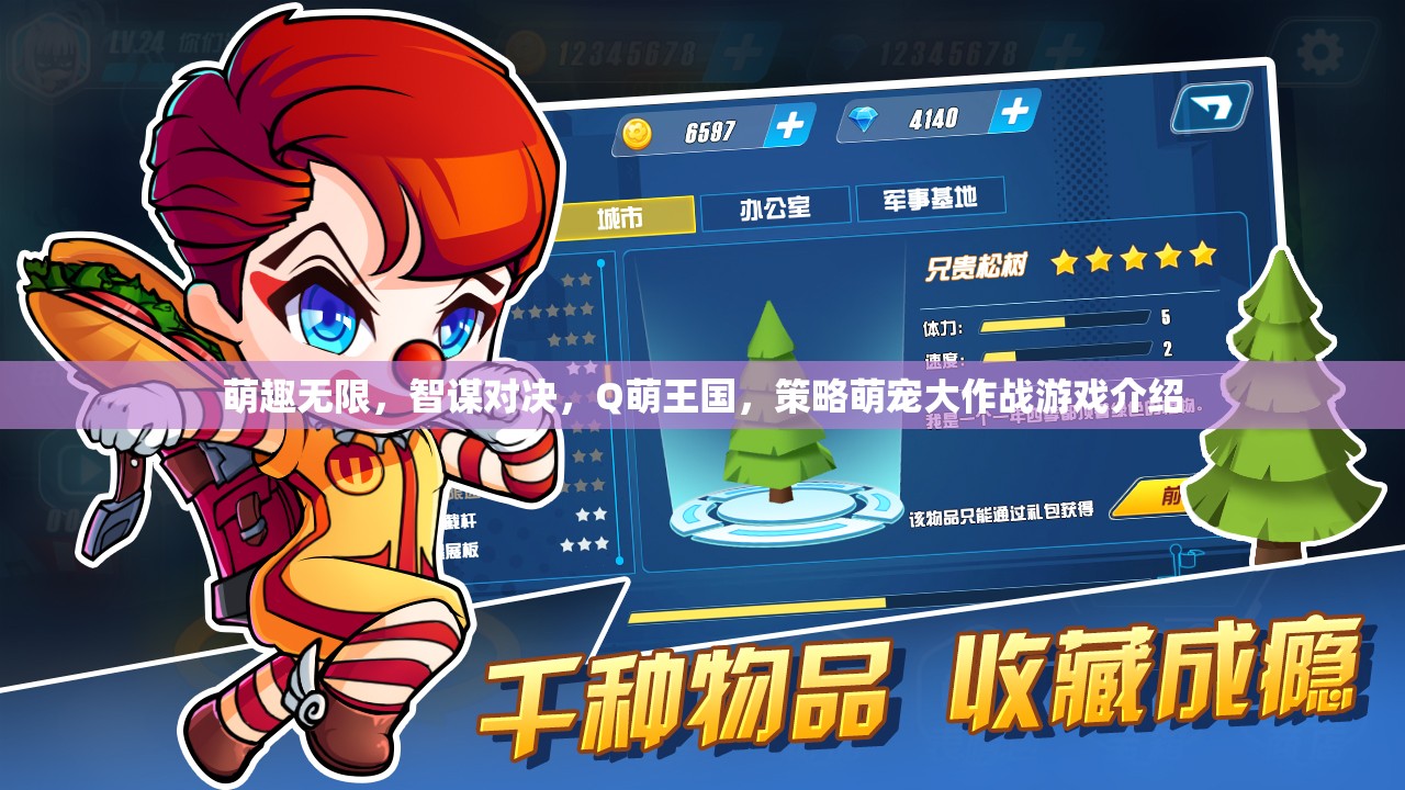 Q萌王國，策略萌寵的智謀對決