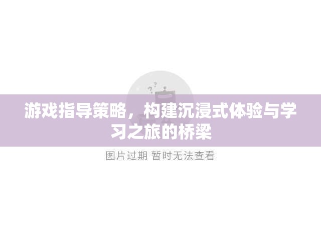 游戲指導(dǎo)策略，打造沉浸式體驗(yàn)與學(xué)習(xí)之旅的橋梁