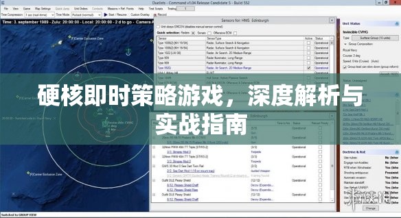 硬核即時(shí)策略游戲，深度解析與實(shí)戰(zhàn)指南