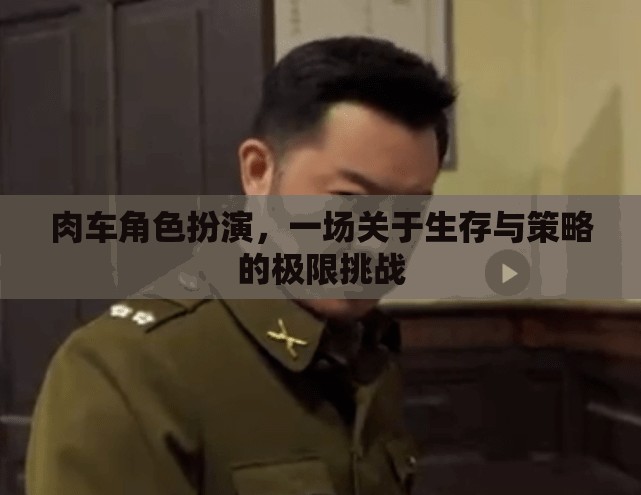 肉車(chē)角色扮演，一場(chǎng)關(guān)于生存與策略的極限挑戰(zhàn)