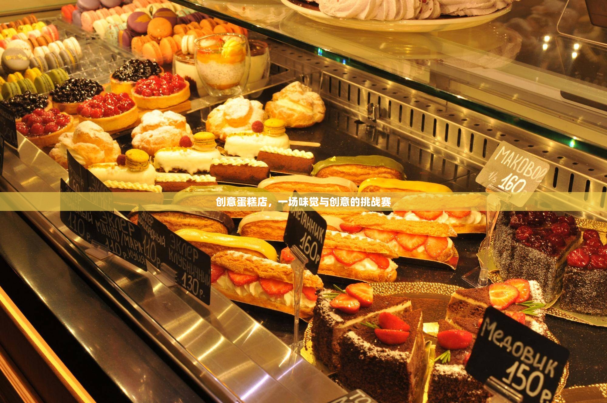 創(chuàng)意蛋糕店，味覺與創(chuàng)意的雙重挑戰(zhàn)